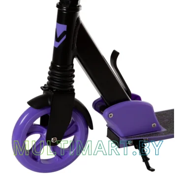 Самокат Novatrack Polis Pro 160FS.POLIS.VT21 (фиолетовый, 2021) картинка 5